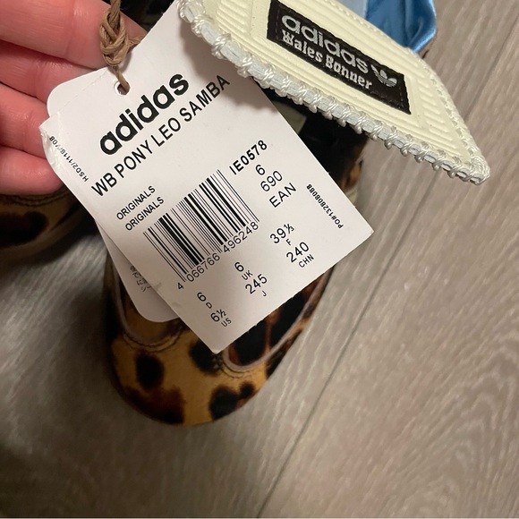 NWB Adidas X WB Samba Leopard - Picture 4 of 5
